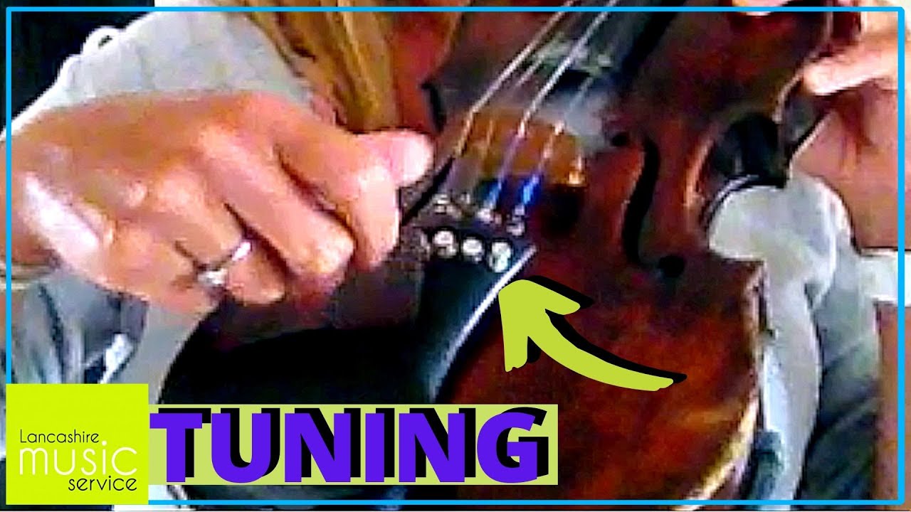 How to Tune your Violin Safely using Adjusters and Tuning Pegs | Lancashire Music Service