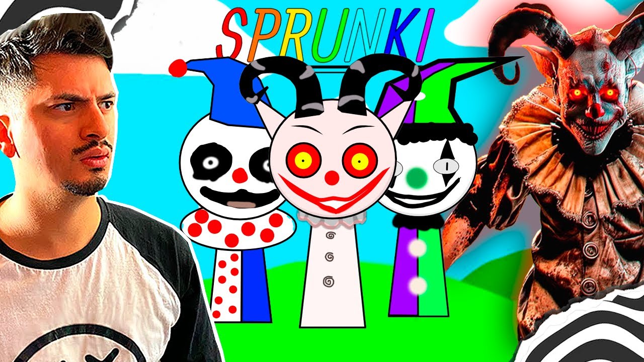 CRIEI OS PALHAÇOS DA DARK WEB NOS SPRUNKI