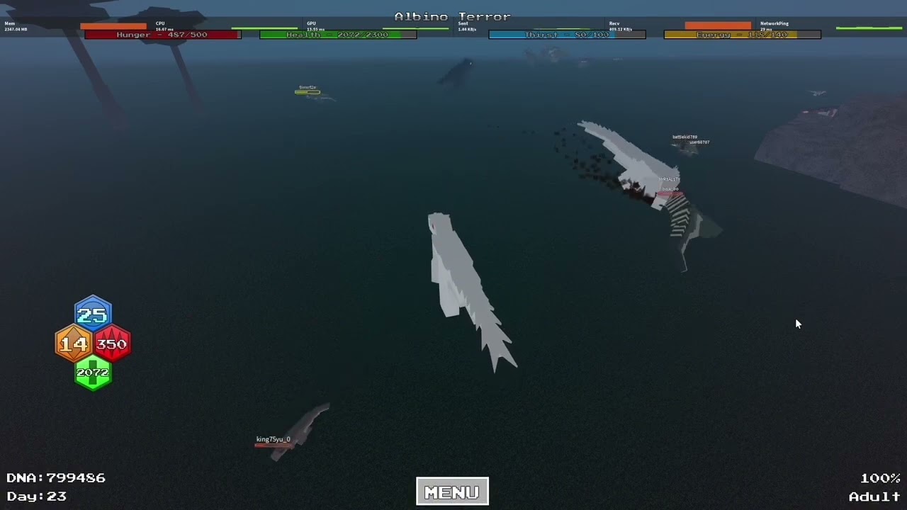 Kosing in Jurassic pixel