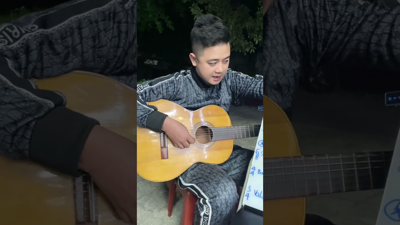 Bài học đệm hát guitar dành cho ng mới tinh chưa biết gì