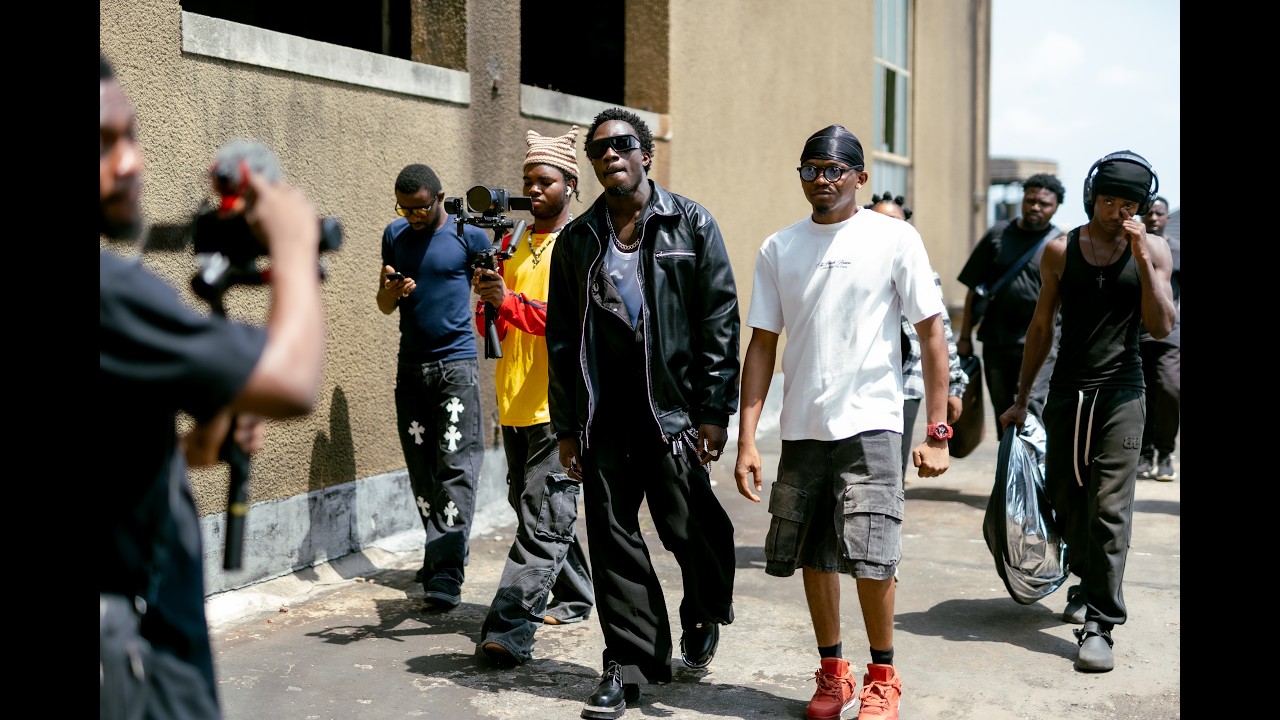 Behind The Scene for All The Praise by Greatman Takit .. Directed by Dopeviewsonly