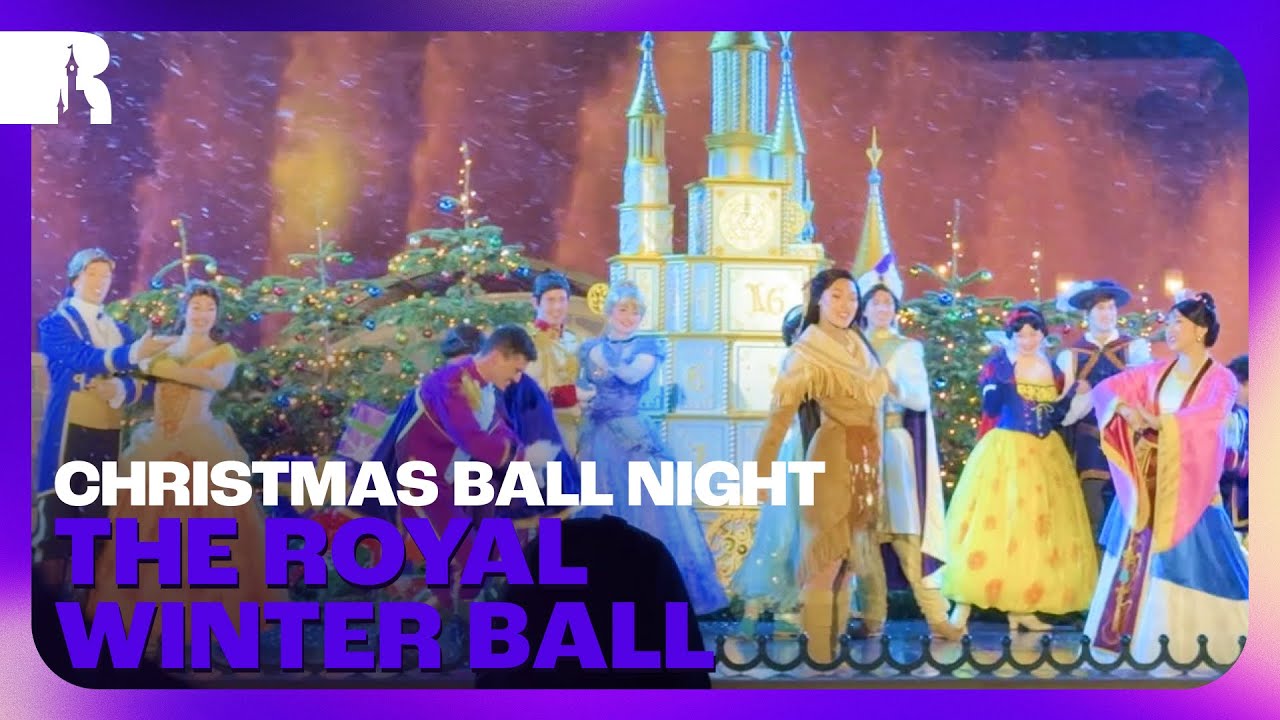 The Royal Winter Ball  - Christmas Ball Night Disneyland Paris