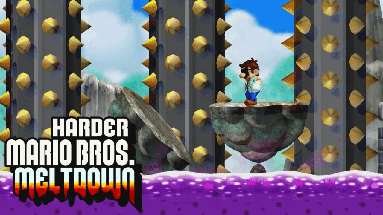 🔥Harder Mario Bros. MELTDOWN #17 (100% Walkthrough)