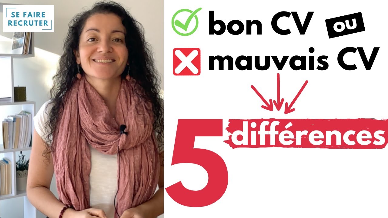 5 différences entre un bon et un mauvais CV