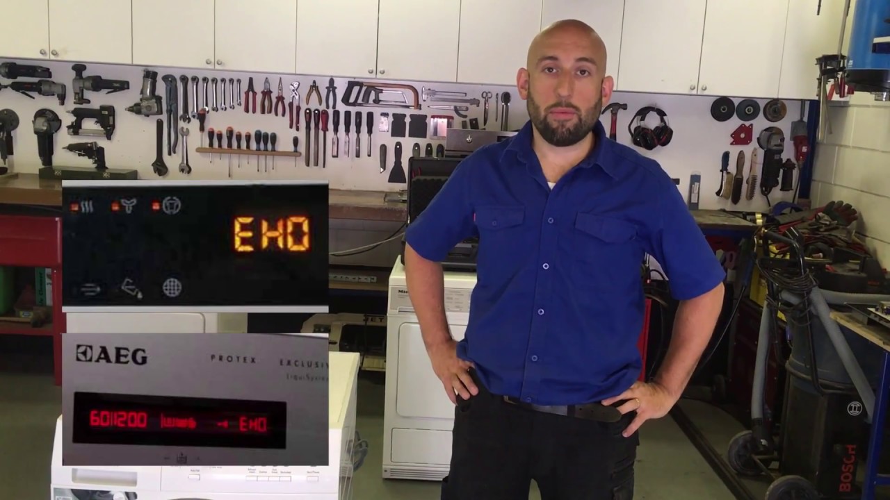 🔧 AEG, Electrolux, Zanussi Wasdroger Storing? Foutmelding EH0, EHE of EHO Oplossen! 🔧