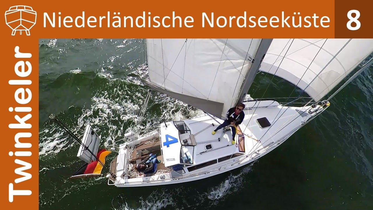 Niederländische Nordseeküste ⛵ Segeltörn in Holland 🇳🇱 Amsterdam bis Stellendam