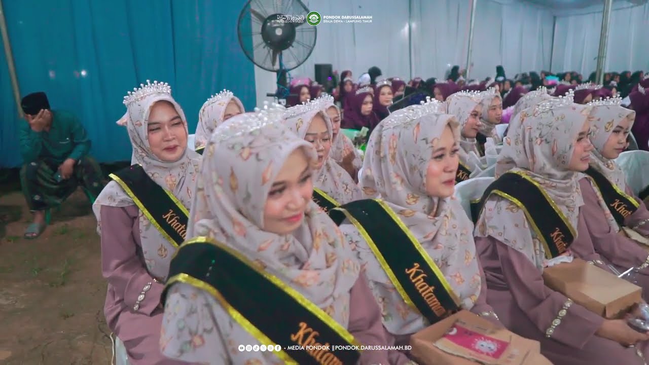 HAFLAH AKHIRUSSANAH - SANTRI PUTRA & PUTRI PONDOK DARUSSALAMAH
