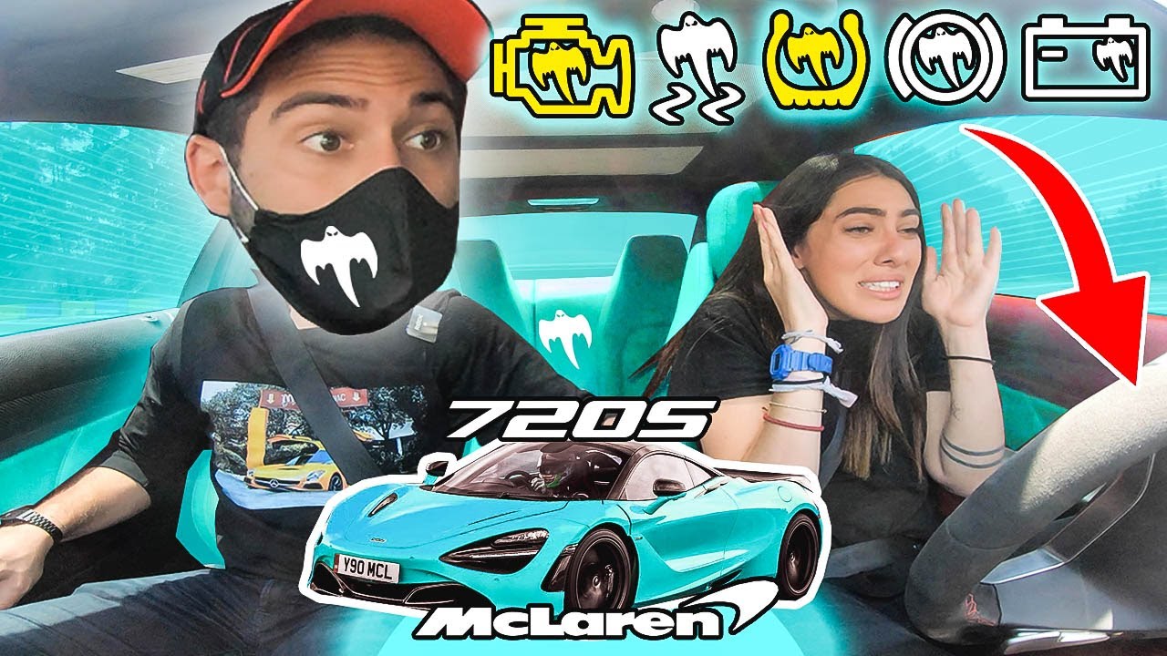 LE ENSEÑE A MANEJAR MI  MCLAREN