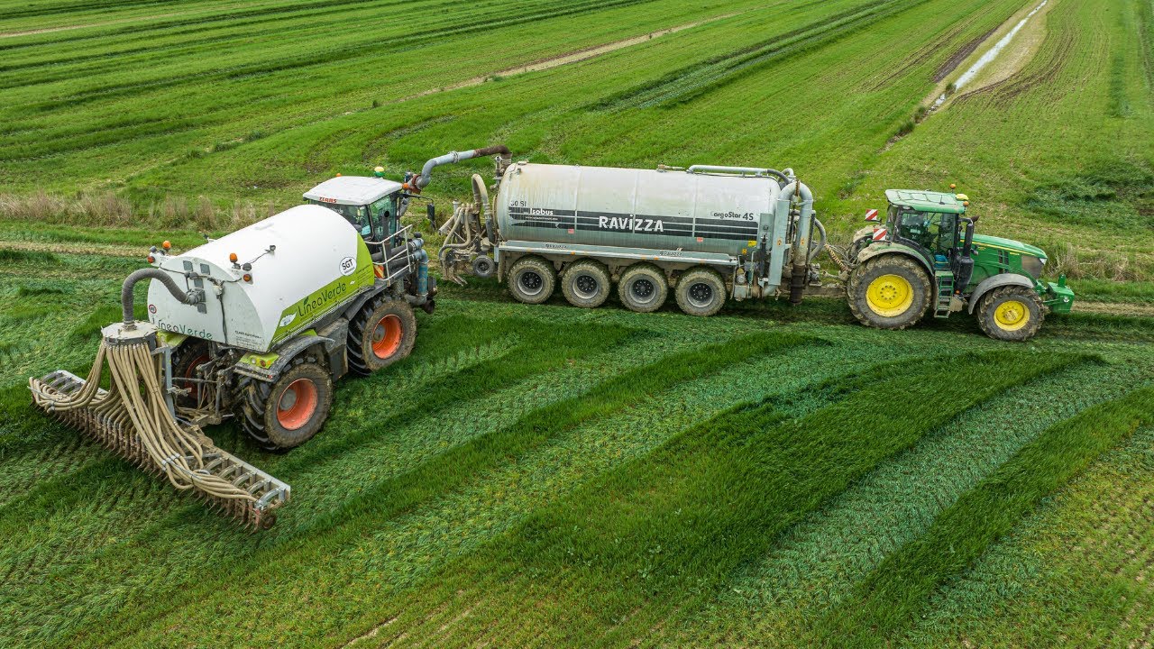CabView | Claas Xerion 3800 + Kaweco | Digestato 2023