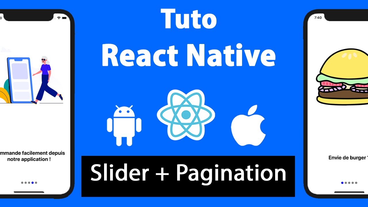 Tuto React Native : Slider de présentation avec pagination