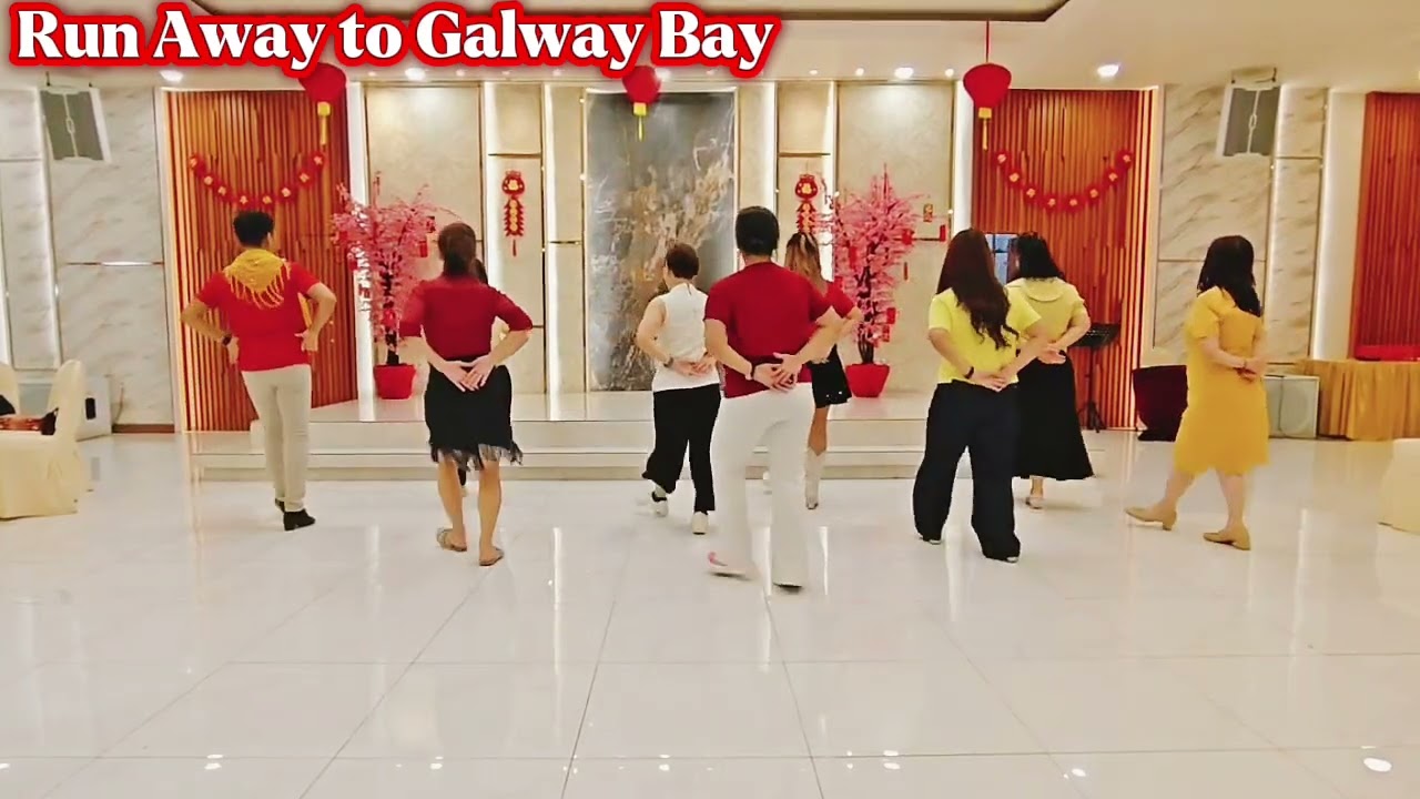 Run Away to Galway Bay - Line Dance - Rob Fowler ( ES ) - February 2026