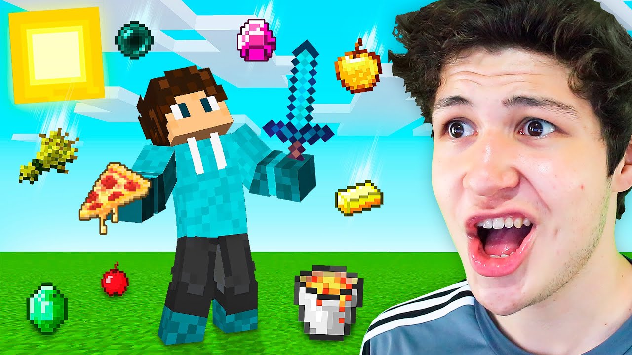 MINECRAFT pero CAEN OBJETOS del CIELO! Minecraft Mods