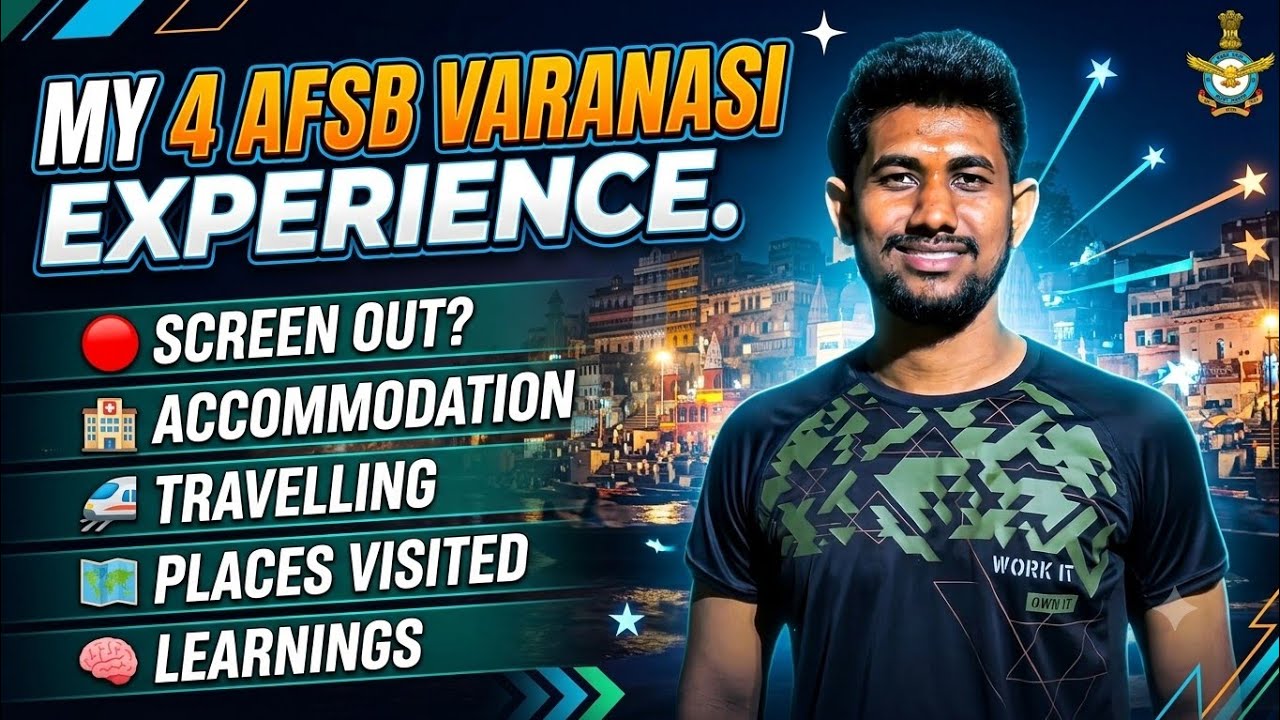 My AFSB Varanasi Experience #ssb #cds #afcat #nda #experience #story 