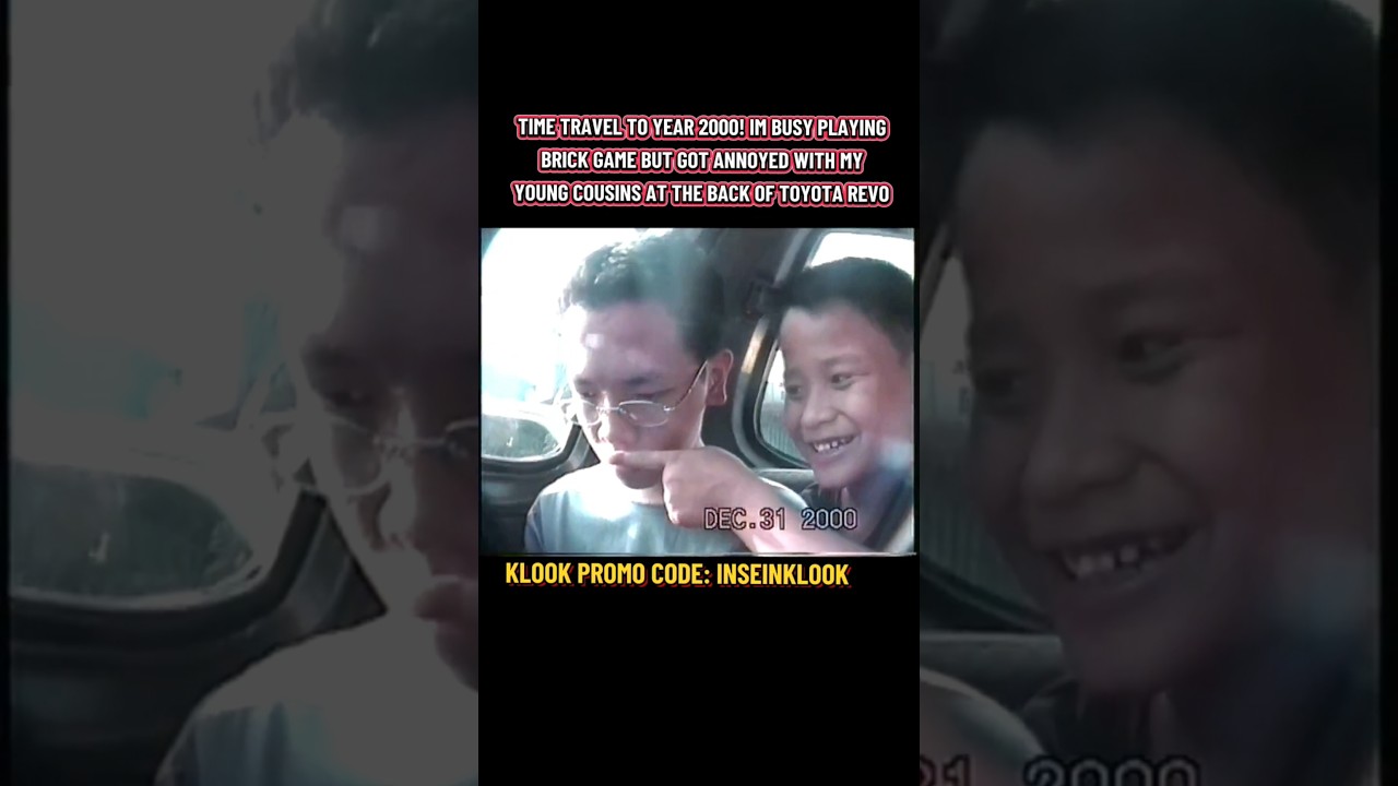 90's Kids Vlog Year 2000! Bonding at Toyota Revo! #shorts #90skids #batang90s