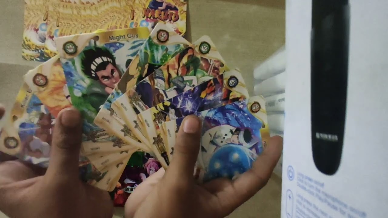 Unboxing of Naruto cards 💥🔥#naruto cards#@nshpatil_8055#anime lover