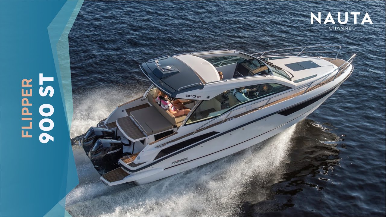 Flipper 900ST - il nuovo natante con doppia cabina