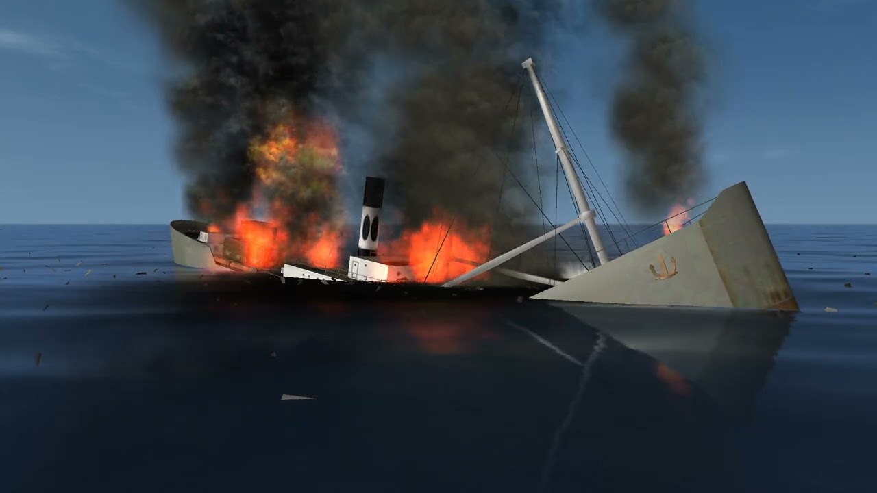 LSH3/GWX Sinking Some Ships (Living Silent Hunter & The Grey Wolves Combined)