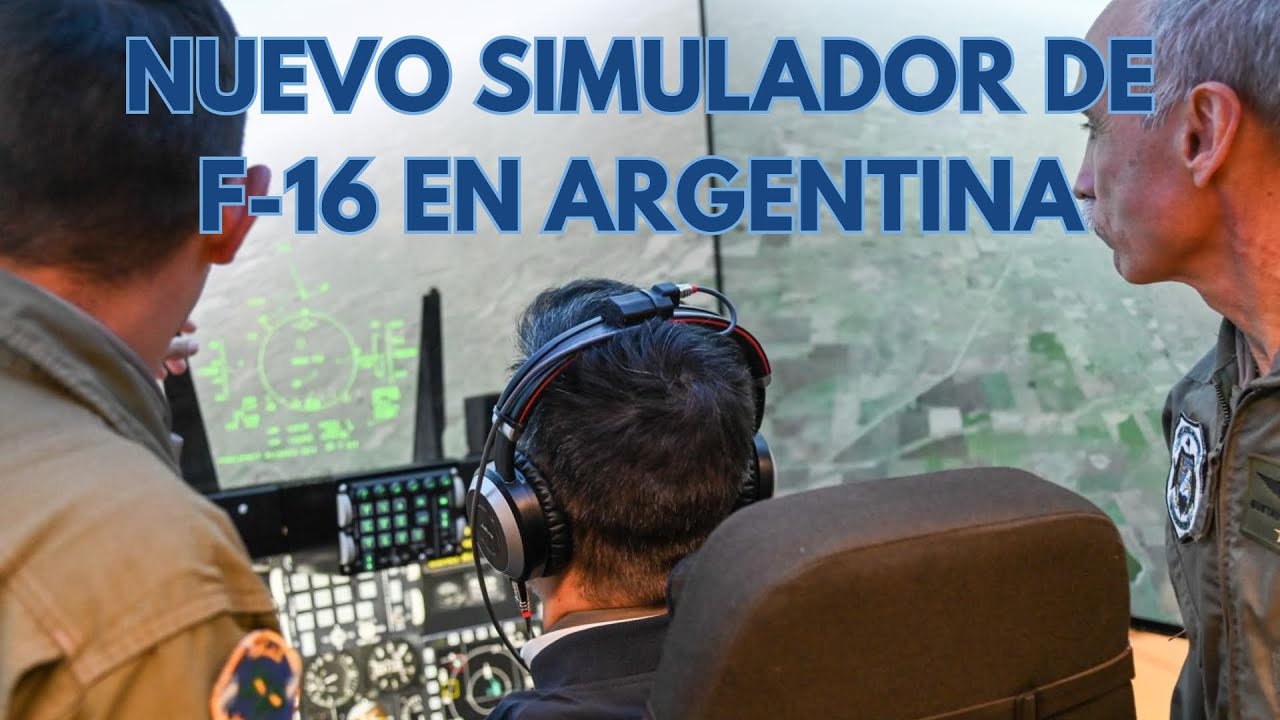 DART: Inauguraron un NUEVO Centro de Simulación Táctica de F-16 en ARGENTINA