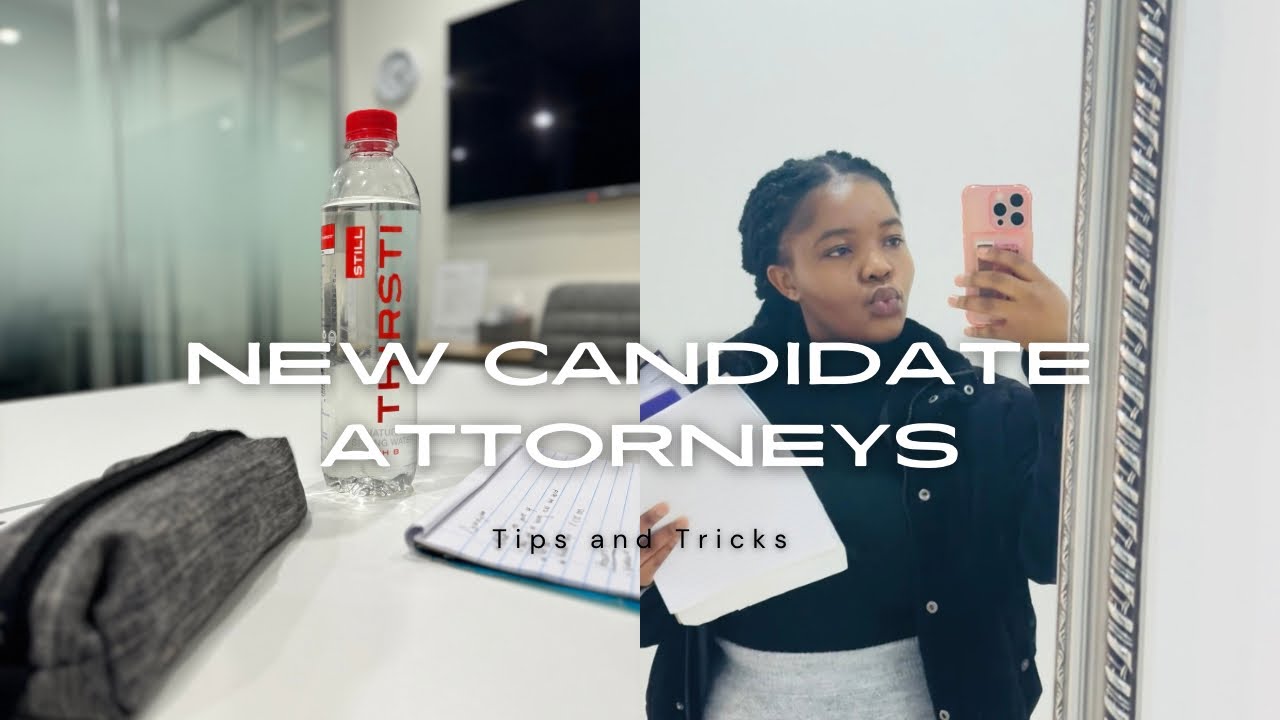 NEW CANDIDATE ATTORNEYS | IM BACK!! | TIPS AND TRICKS  #law #attorney #lawvlog #candidateattorney