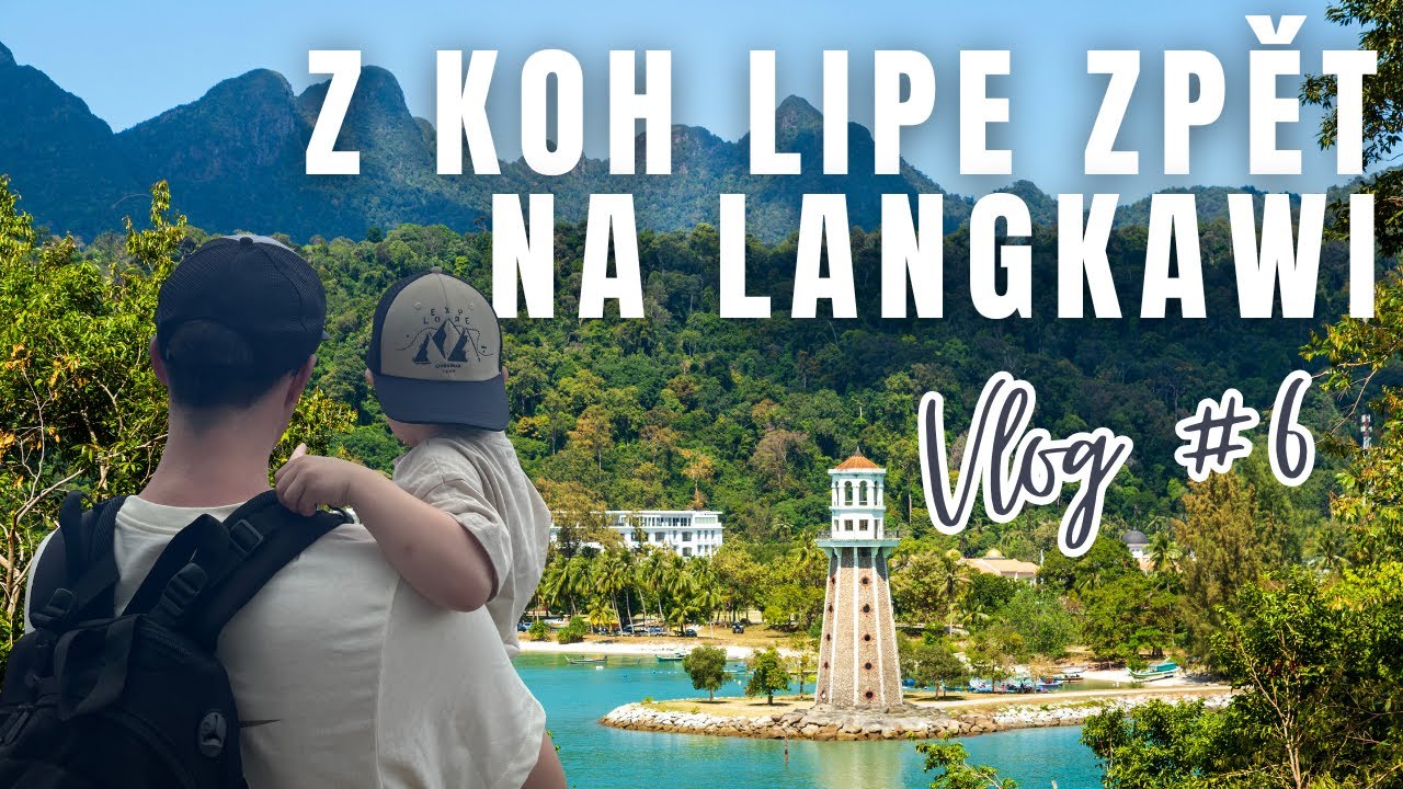 Naše nejvtipnější ubytování v Malajsii a poslední dny na Langkawi🌴, jídlo, mangrovy a pláže I Vlog#6