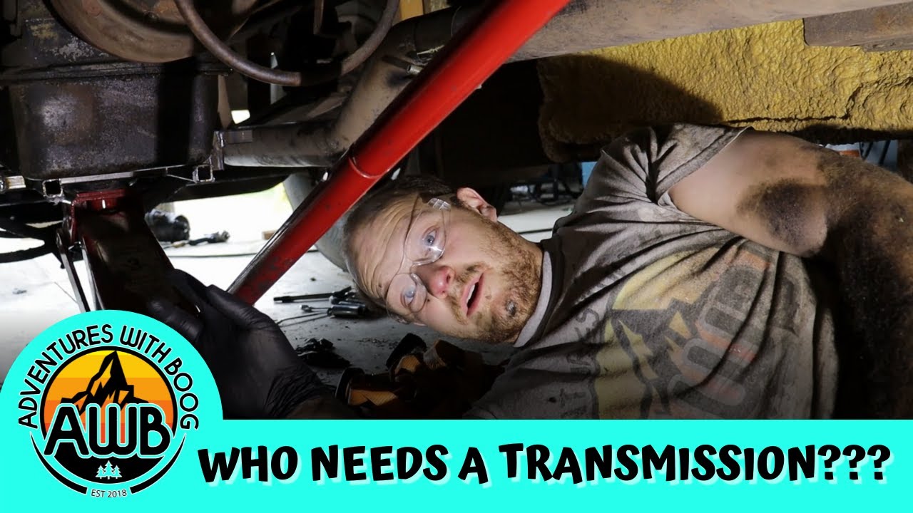 Allison AT545 Transmission Removal - Bus Conversion