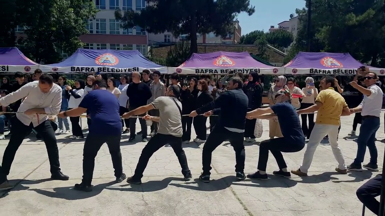 Baal 2023 Kermes - &Ouml;ğretmenler vs &Ouml;ğrenciler - Halat &Ccedil;ekme Yarışı