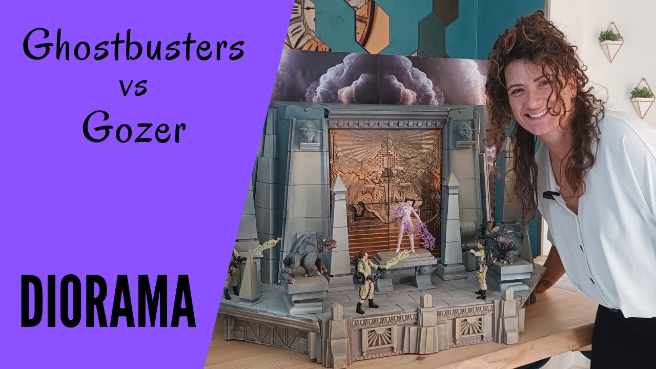 Ghostbusters vs Gozer | DIORAMA