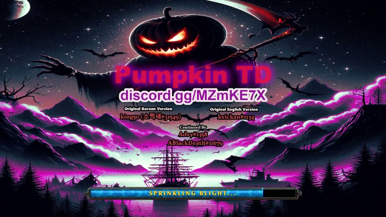 Pumpkin TD RACE New V2.1 | It just got way harder! Warcraft 3