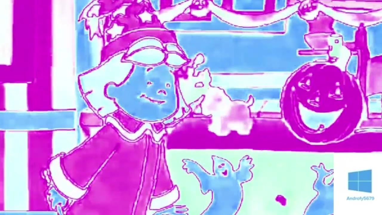PBS Kids All Treat And No Trick Halloween (2005 WBGU-TV) In Gradient Sounds 