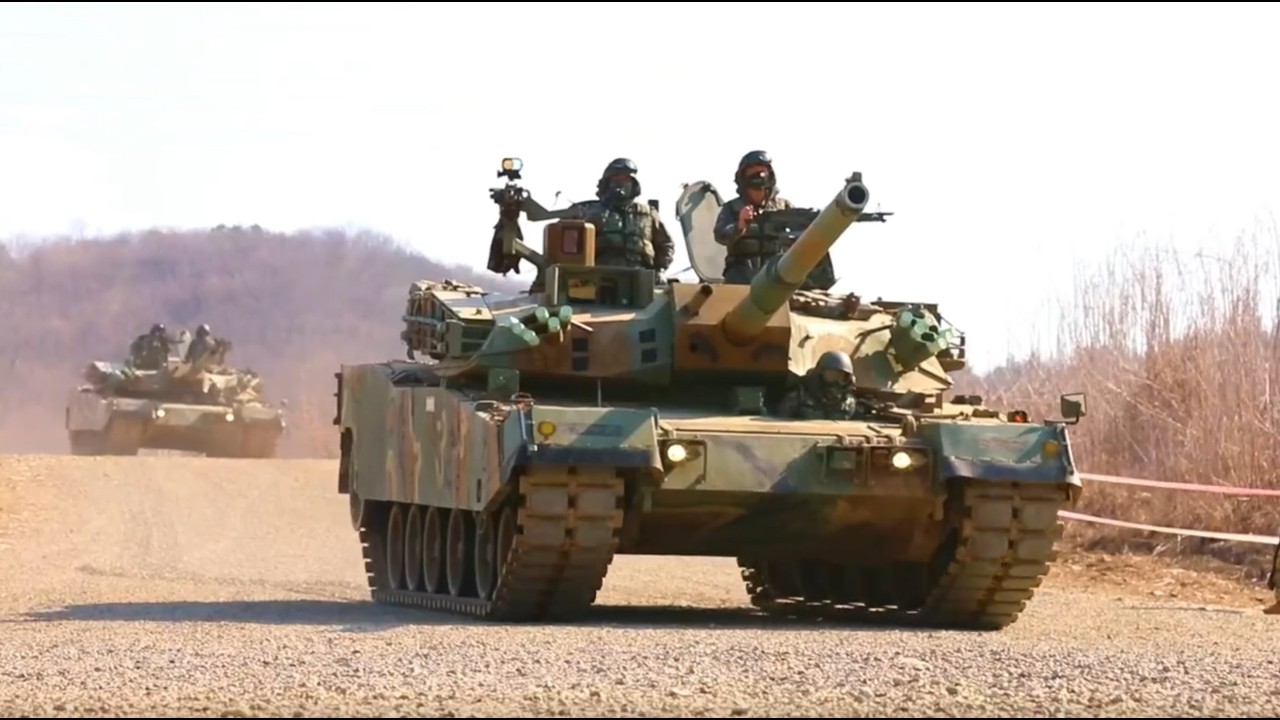 ⚡️В СТЕПЯХ Украины ! Юж.Корея_ТАНКИ K2 &laquo;Black Panther&raquo; и САУ K-9_Закупка оружия США и ЕС для Украины