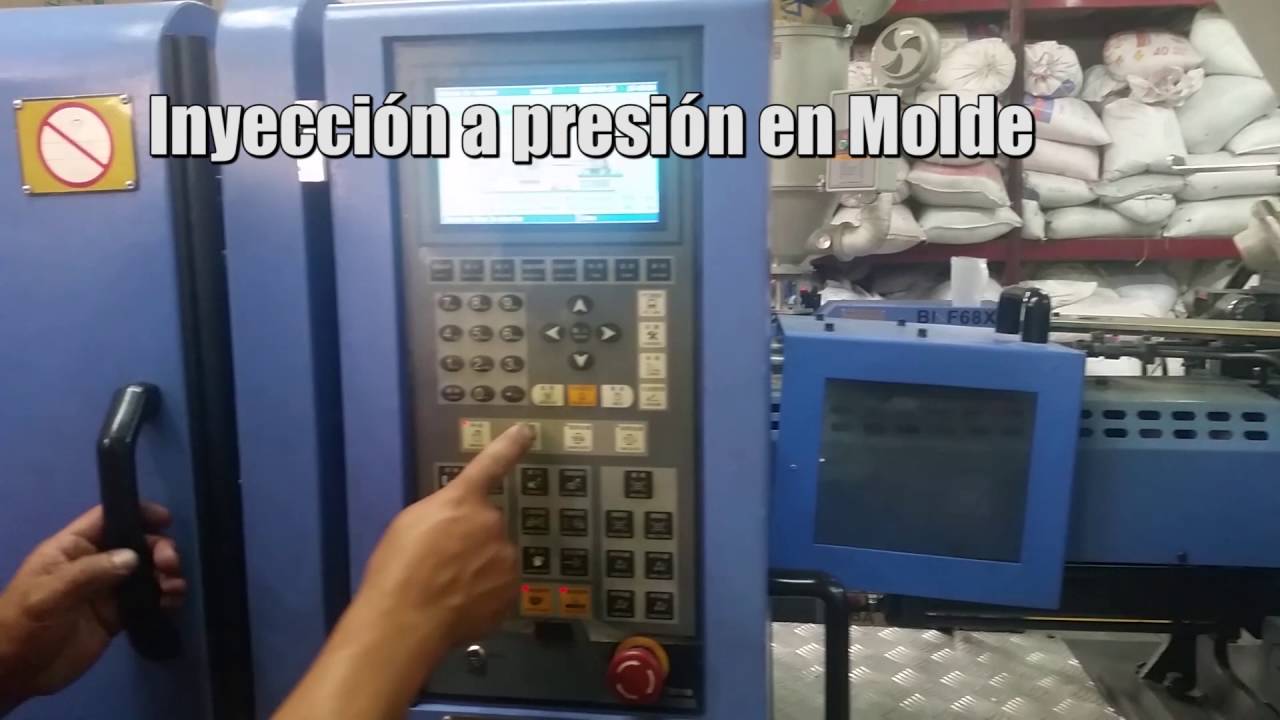 Machinplast proceso de maquina inyectora de plástico