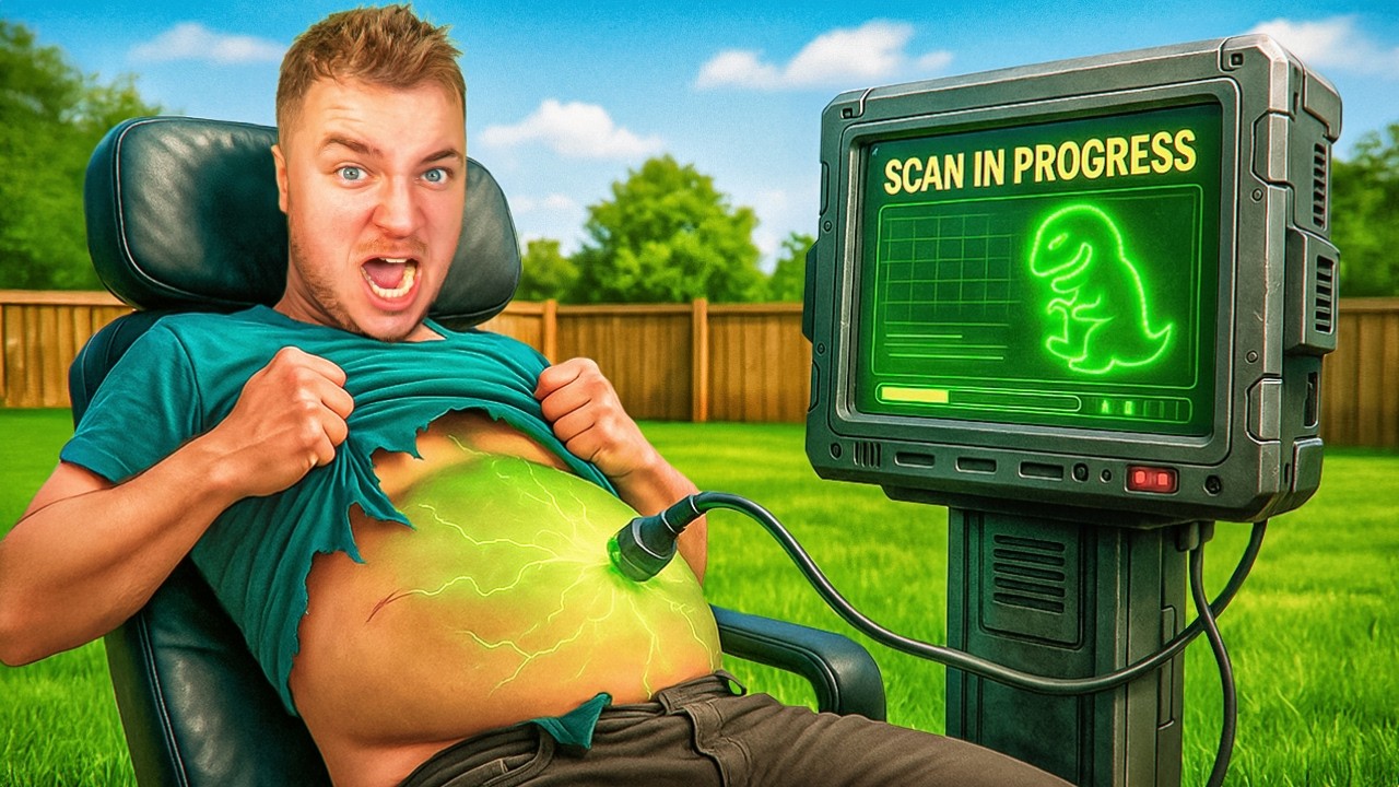 SOMETHING’S GROWING INSIDE LOGAN… (Pond Monster Baby?!)