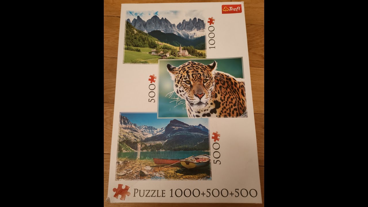 Jezioro O'Hara Trefl 500 element&oacute;w. O'Hara Lake Trefl 500 pieces.