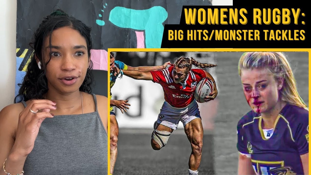 First time watching: Women’s Rugby… “big hits & monster tackles” | Quickly realizing I could never.