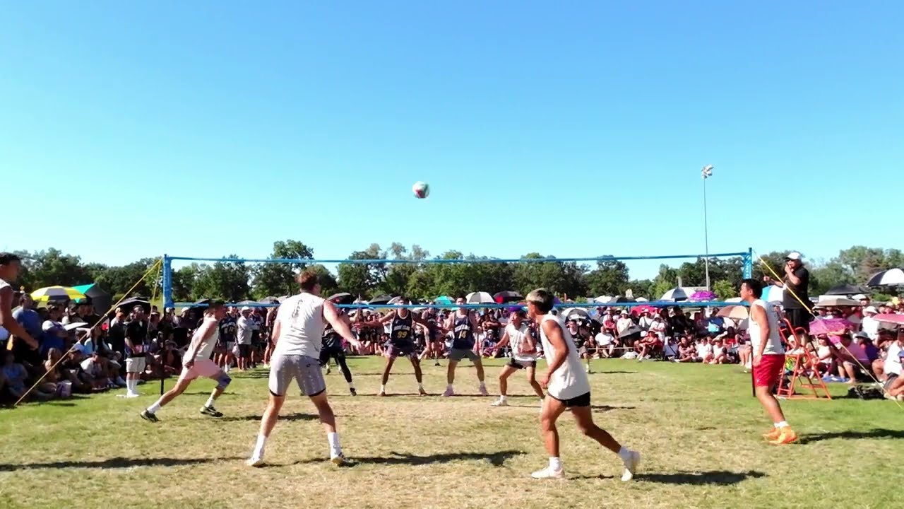 J4 Fnatics PA vs. Lowlights RI Men's  volleyball final Hmong International Freedom Festival 2024