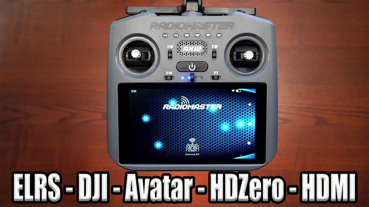 Radiomaster AX12 ExpressLRS Android Smart Controller - Nothing Else Like It!