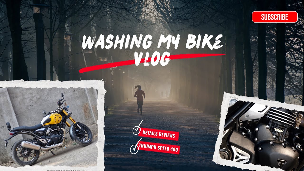 बाईक वॉशिंग सेंटरमध्ये कशी धुतात? 🏍️ | Full Deep Cleaning & Polish | Marathi Vlog 