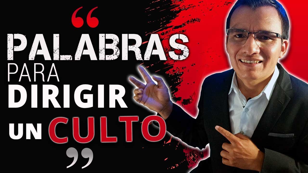 PALABRAS PARA DIRIGIR UN CULTO CRISTIANO (4 PASOS)🔥 + PALABRAS DE BIENVENIDA EN LA IGLESIA