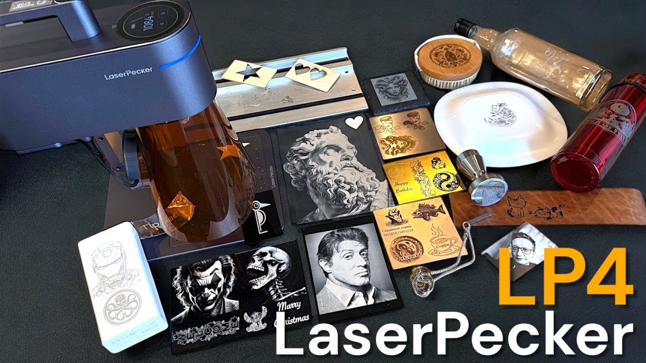 Лазер, который умеет ВСЁ! Проверка LaserPecker LP4 в реальных задачах