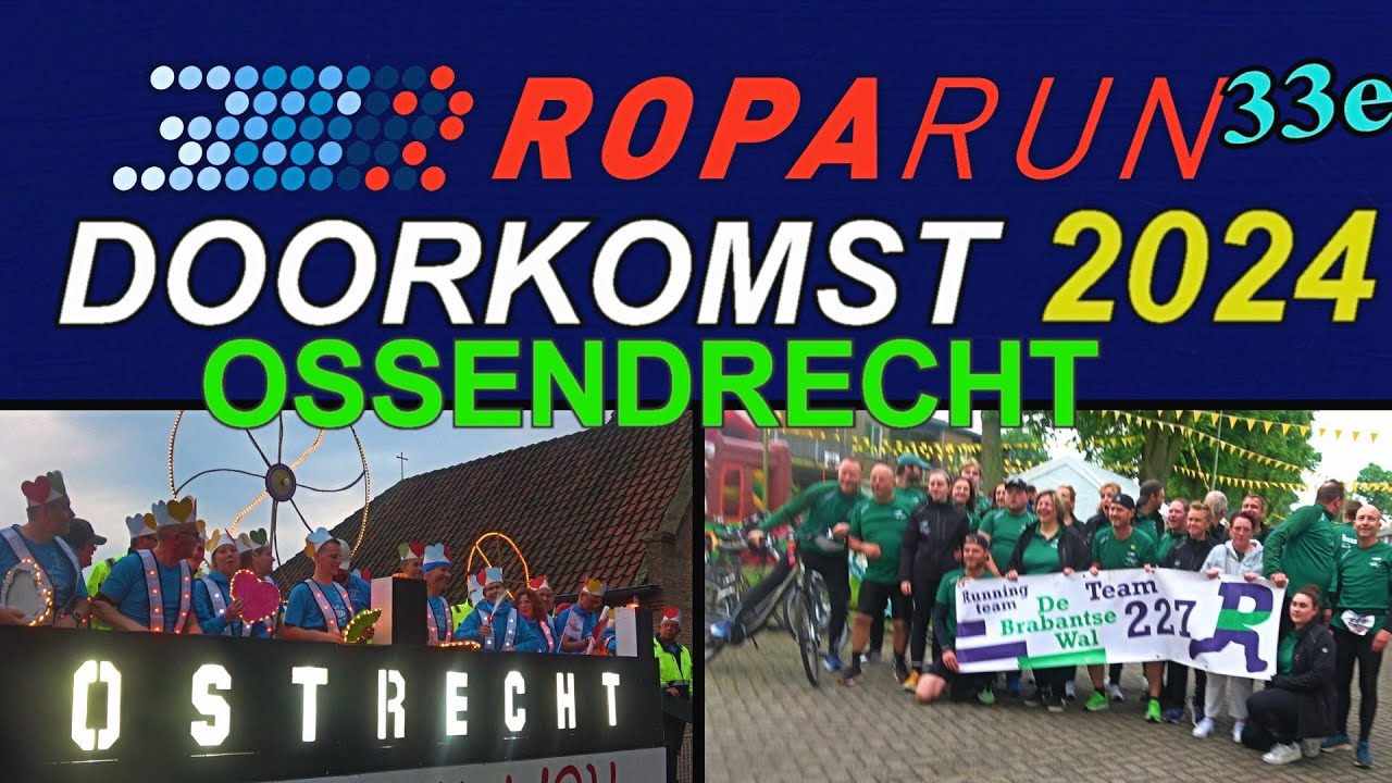 ROPARUN DOORKOMST OSSENDRECHT 26 editie 2024  ( OSTRECHT) #pascalboz #roparun2024  #ROPARUNDOORKOMST
