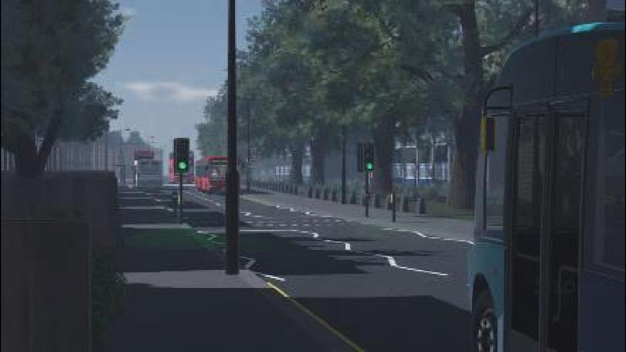 Buses At Hogarth Crescent & Thornton Heath (Library) - Croydon: Redefined [4K60 HDR] PS5