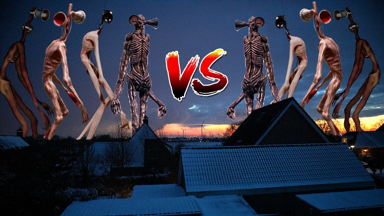 Siren Head ARMY VS Siren Head ARMY