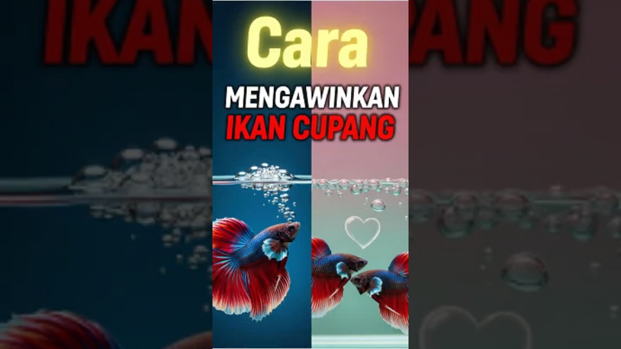Cara Mengawinkan Ikan Cupang