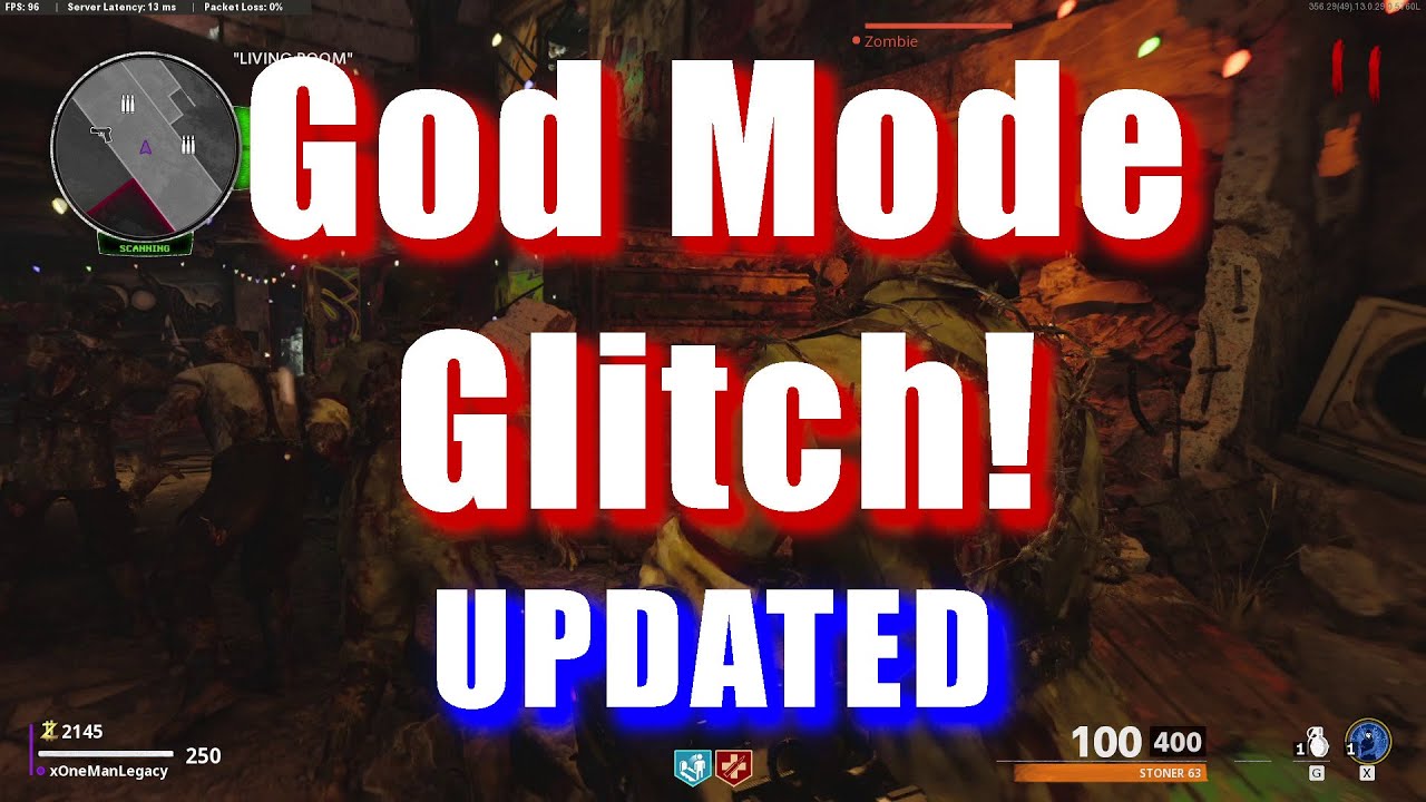 How to make yourself invisible to Zombies - Cold War Zombies Godmode Glitch