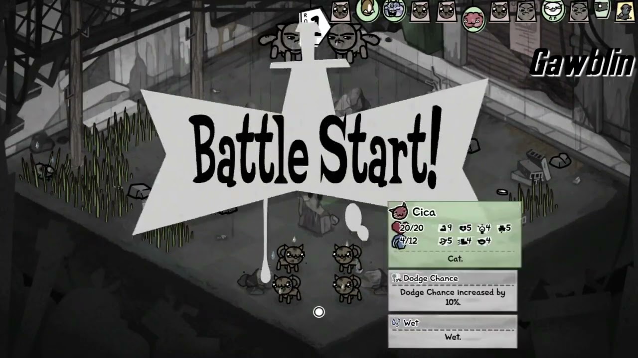Making abominations then sending them out to war! -Mewgenics