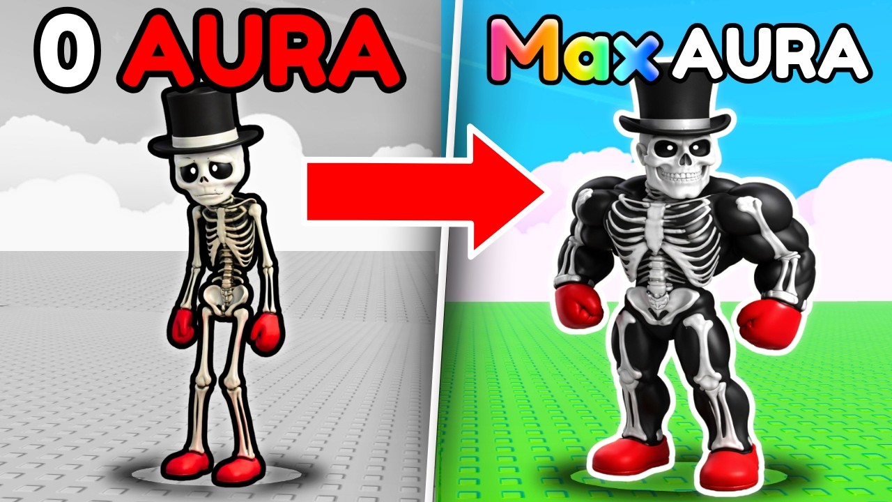 Я прокачал свою ауру до максимума в Roblox Aura Ascension...