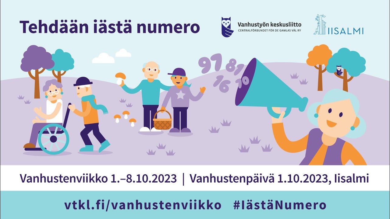 Vanhustenpäivän valtakunnallinen pääjuhla 1.10.2023