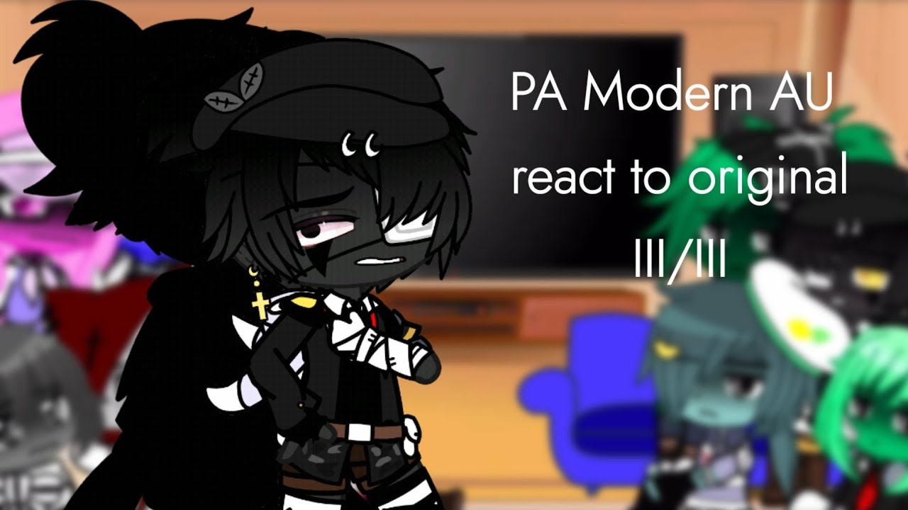PA modern au react to Black Heart [3/3] || MY AU!!! 「 rus, eng 」