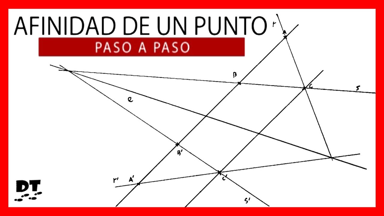 Puntos afines en dibujo técnico 😅😅😅 AFINIDAD dibujo técnico 1 y 2 bachillerato