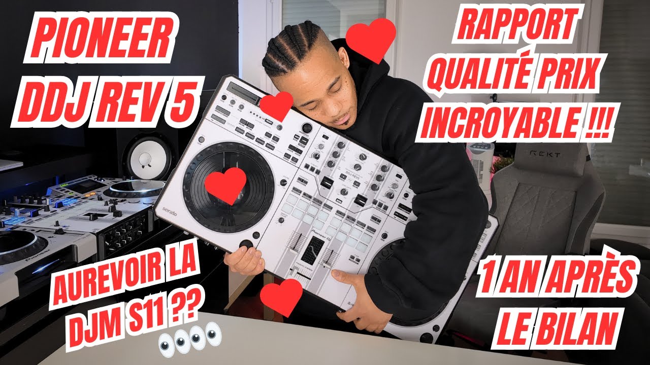 PIONEER DDJ REV 5 LE CONTROLEUR IDEAL